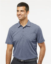 Men's Heathered Polo - A582