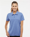 Women's Heathered Polo - A583