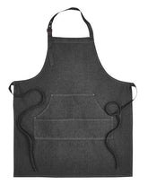 Four-Pocket Jeans Stitch Denim Bib Apron