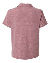 Women's Relay Heathered Stripe Polo