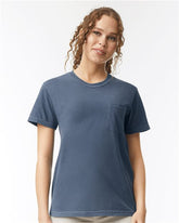 Unisex Garment-Dyed Heavyweight Pocket T-Shirt - 6030