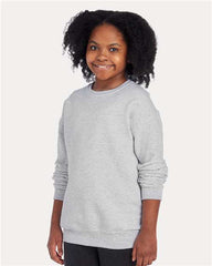 Youth NuBlend® Crewneck Sweatshirt - 562BR