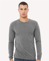 Unisex Triblend Long Sleeve Tee - 3513