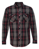 Long Sleeve Plaid Shirt - B8202