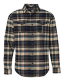 Yarn-Dyed Long Sleeve Flannel Shirt - 8210