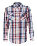 Long Sleeve Plaid Shirt - B8202