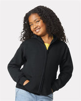 Youth Heavy Blend™ Full-Zip Hooded Sweatshirt - 18600B