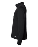 Men's 3-Stripes Double-Knit Quarter-Zip Pullover - A482