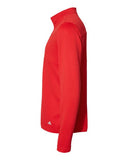 Men's 3-Stripes Double-Knit Quarter-Zip Pullover - A482