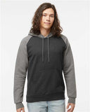 Fleece Raglan Hooded Sweatshirt - KF4042
