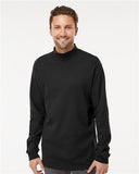 Jersey Interlock Mockneck Long Sleeve T-Shirt - KF4600
