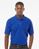 Ring-Spun Piqué Polo - 7002