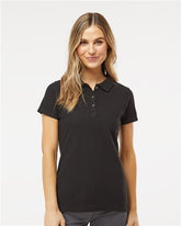Women's Ringspun Pique Polo - 7600