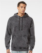 Unisex Midweight Mineral Wash Hooded Sweatshirt - PRM4500MW