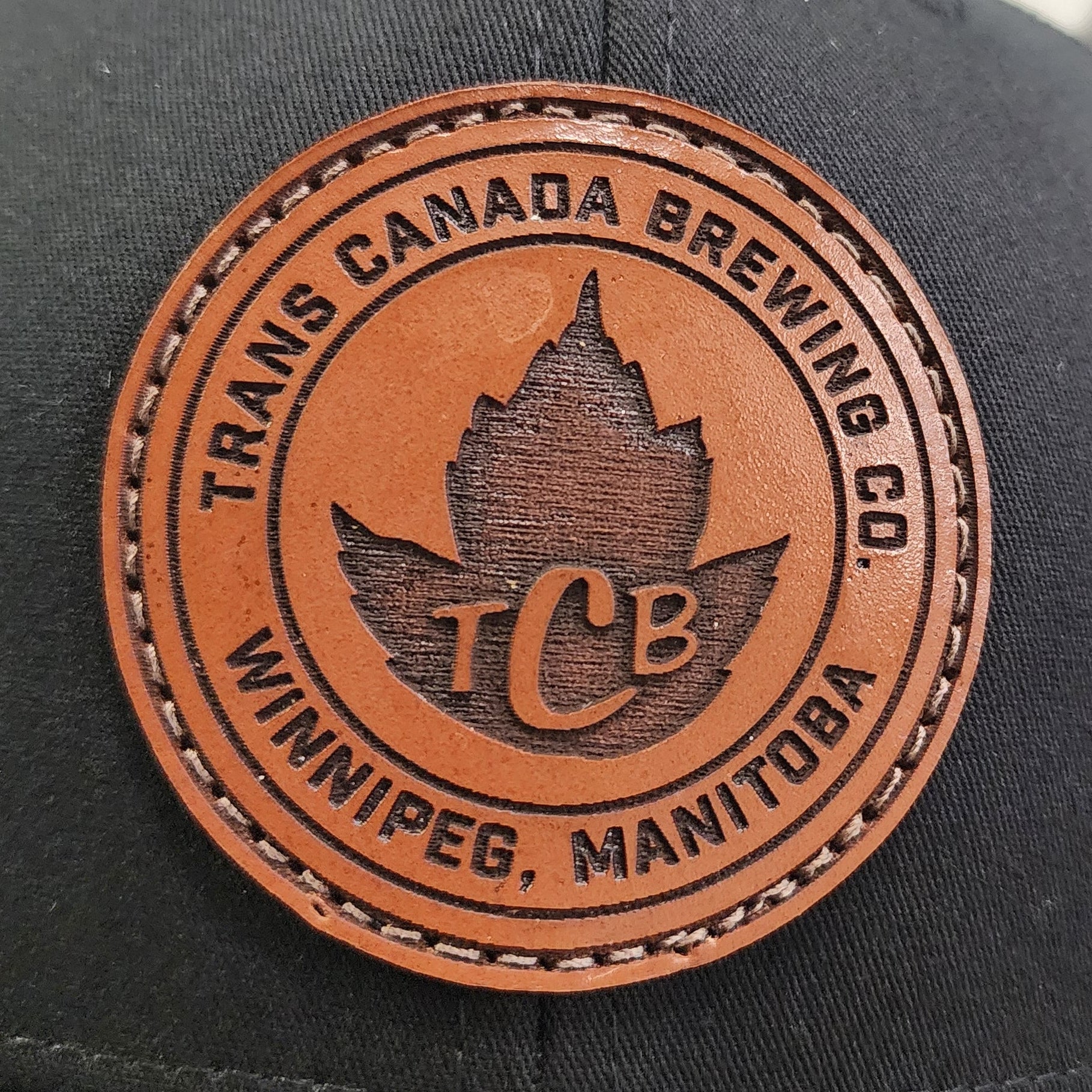 Leather Patch Hats
