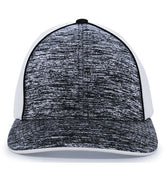 Aggressive Heather Trucker PacFlex Cap - 406F