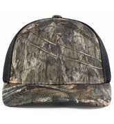 Mossy Oak® Low-Profile Trucker PacFlex Cap - P691