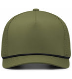 P424 - Weekender Perforated Snapback Cap