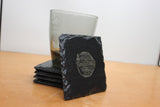 Engraved Slate Coasters (Set of 4) - Leatherwood Trading Post