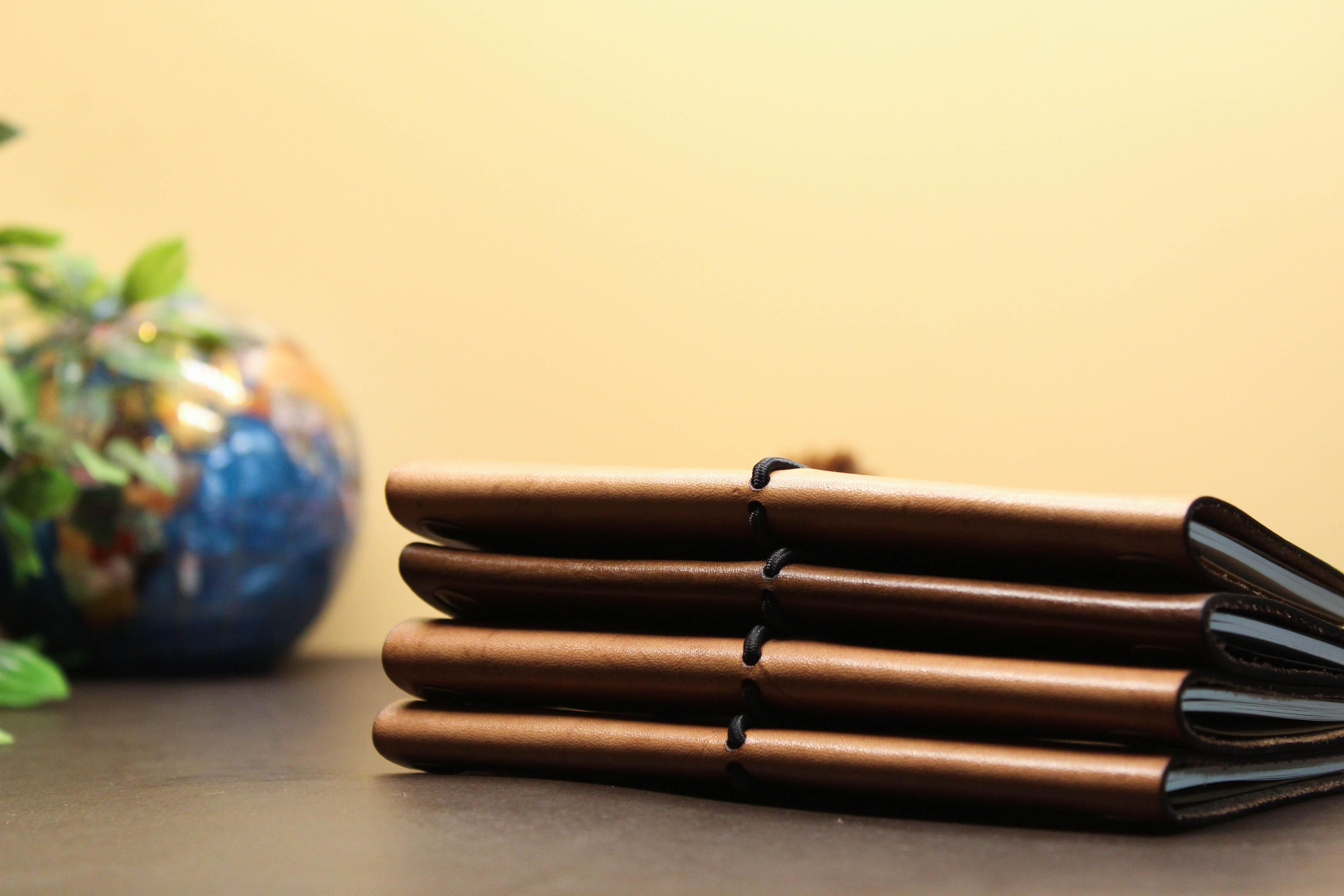 Custom Leather Notebook Cover - Leatherwood Trading Post