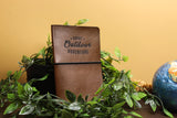 Custom Leather Notebook Cover - Leatherwood Trading Post