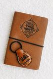 Custom Leather Notebook Cover - Leatherwood Trading Post