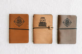 Custom Leather Notebook Cover - Leatherwood Trading Post