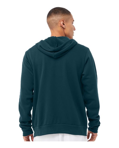Unisex Sponge Fleece Full-Zip Hoodie Sweatshirt