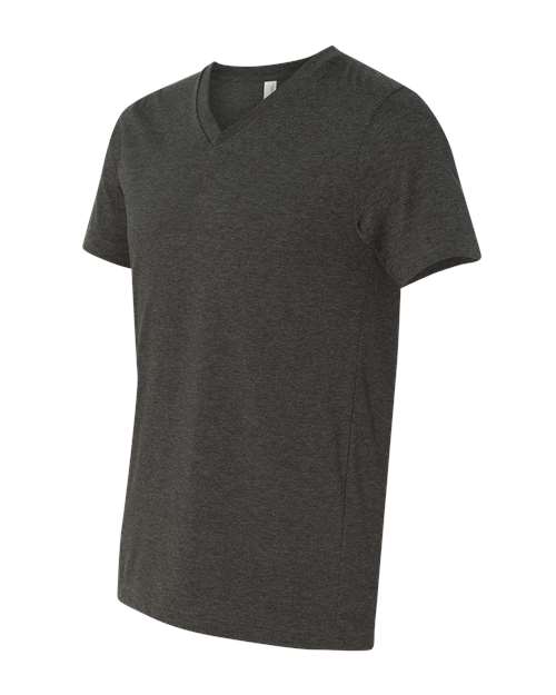 Unisex Heather CVC V-Neck Tee - 3005CVC