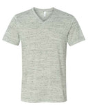 Textured Jersey V-Neck Tee - 3655C