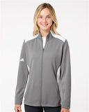 Women's Textured Mixed Media Full-Zip Jacket - A529