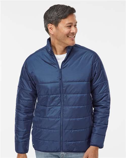 Men's 3-Stripes Puffer Full-Zip Jacket - A570