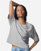 Women's Fine Jersey Mid-Length Boxy Tee - 102