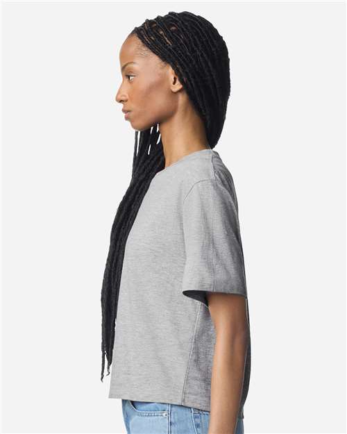 Women's Fine Jersey Mid-Length Boxy Tee - 102