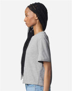 Women's Fine Jersey Mid-Length Boxy Tee - 102