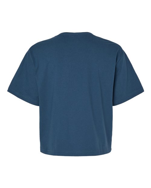 Women's Fine Jersey Mid-Length Boxy Tee - 102