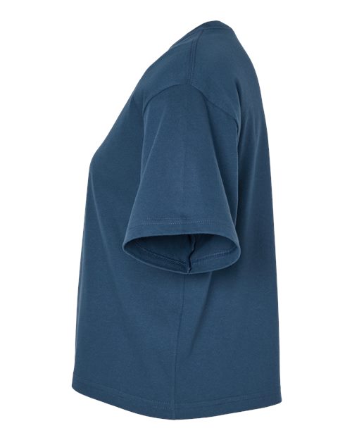 Women's Fine Jersey Mid-Length Boxy Tee - 102