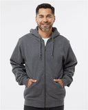 Crossfire Heavyweight Power Fleece Hooded Jacket with Thermal Lining - 7033