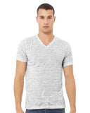 Textured Jersey V-Neck Tee - 3655C