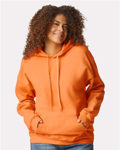 Unisex Softstyle® Midweight Hooded Sweatshirt - SF500 - Tangerine