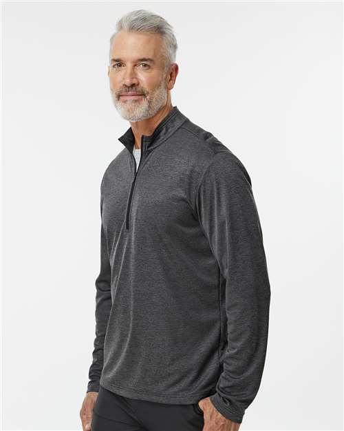 Men's Space Dyed Quarter-Zip Pullover - A593