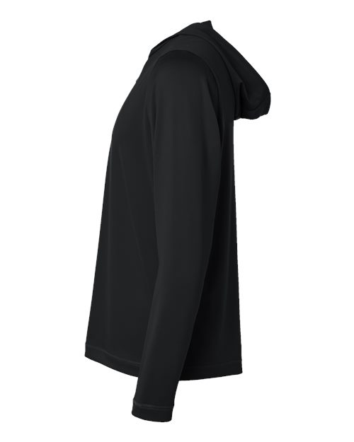 Men's Lightweight Quarter-Zip Hooded Pullover - A596