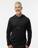 Men's Lightweight Quarter-Zip Hooded Pullover - A596