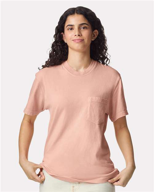 Unisex Garment-Dyed Heavyweight Pocket T-Shirt