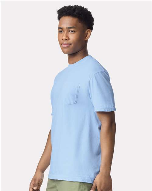 Unisex Garment-Dyed Heavyweight Pocket T-Shirt