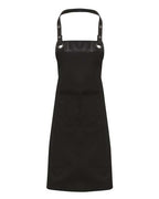 Espresso Bib Apron with Pockets