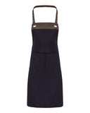 Espresso Bib Apron with Pockets