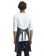 Four-Pocket Jeans Stitch Denim Bib Apron