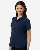 Women's UltraUVP Shoreline Short Sleeve Staff Shirt