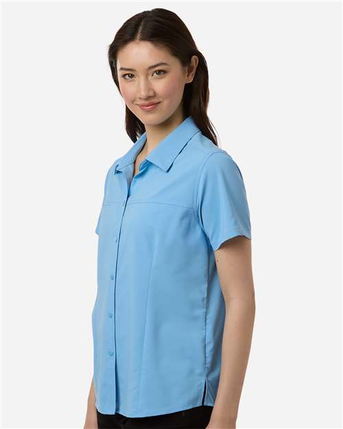 Women's UltraUVP Shoreline Short Sleeve Staff Shirt